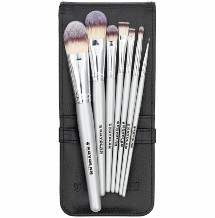 Make-up Brush Set 7 pieces black