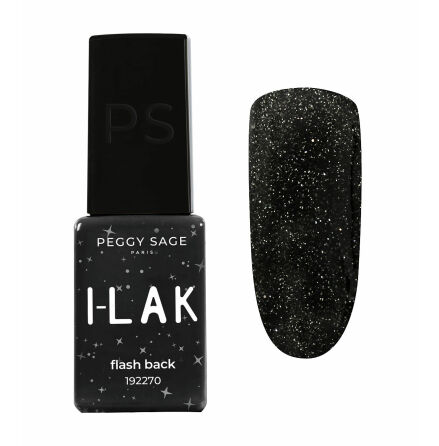 Gelelack I-LAK flash black 5ml