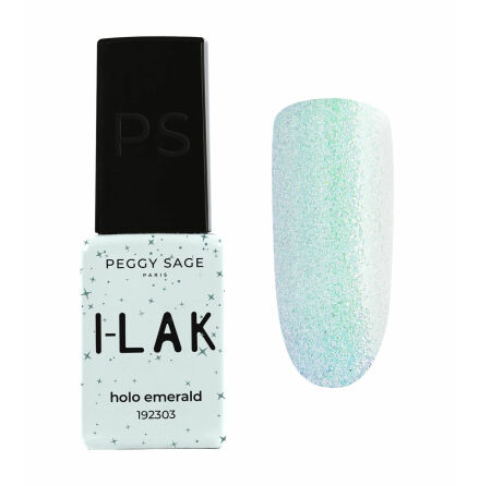 Gelelack I-LAK holo emerald 5ml